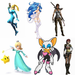 Vote for which video-game girl you want me to draw! part 3!Vote