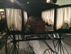 emptycoffin:  Some photos I took at the funeral museum 