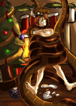 boundaru-yaoi:  Santa-Kaas or Whatever  It is not exactly a stocking,