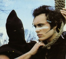 the-sanest-days-are-mad: Adam Ant featured in Flexipop magazine,