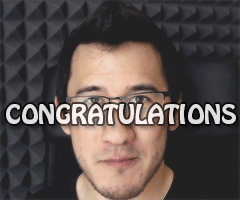 phillesterismyhero:  Congratulations on 6 milion subscribers Mark! Stay being awesome 5ever!