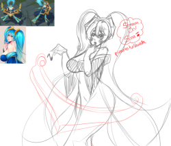 SONA WON!!Streaming her now in Picarto <3 come and say hi