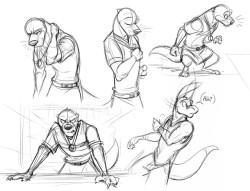 temiree:These are a bunch of sketches I did on May 11th!