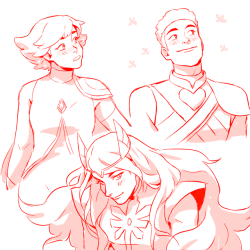 konnahdot: and some she-ra sketches! ill watch s2 as soon as