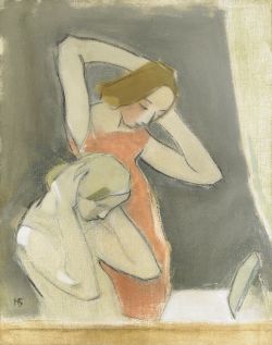 huariqueje:  In front of the Mirror  -    Helene Schjerfbeck