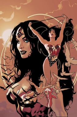 super-nerd:  Wonder Woman by Adam Hughes 