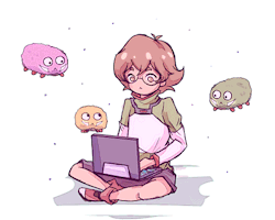 ecori2:Pidge and her fluffy friends 