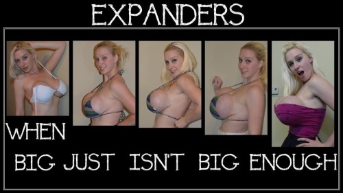 augmentedbreasts:  Kristi Lovett  Expanders are so fucking hot.