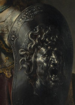 tirant:  Bellona (detail), by Rembrandt 