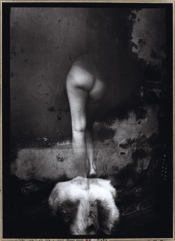 delicieuxchaos:  Jan Saudek - Untitled #131, 1986  Vintage gelatin