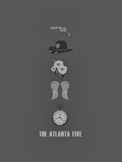 thewalkingdeadamc:   Atlanta Five becomes Atlanta Four.   