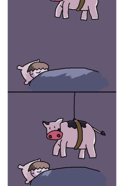  How cowlicks actually happen. 