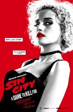 sincitymovie:  Johnny’s lucky charm, Marcie, is played by Julia