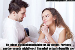 Permanent Chastity Captions