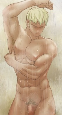 I’d love to share a shower with him… to conserve