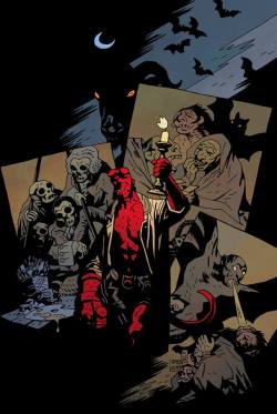 xombiedirge:  B.P.R.D.Illustrations by Mike Mignola & Dave