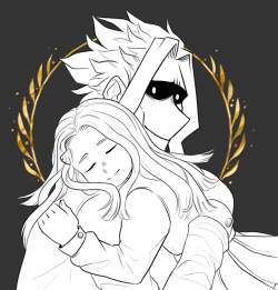 hexagonsgalore:  Dadmight hug Art trade withhhhhh the very fabulous
