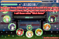 Love Live! School Idol Project Confessions