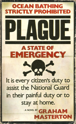 Plague, by Graham Masterton (Star, 1981). From a charity shop