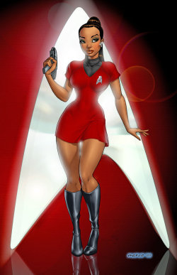 superheropinups:  Uhura - Dominic Marco 