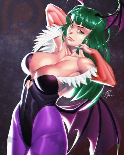 ryu62: My Morrigan illustration for #throwbackthursday   If you’d