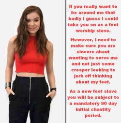Hey…could you make a Hailee Steinfeld caption…please?