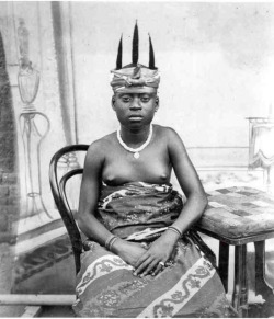 Fante woman from Ghana.