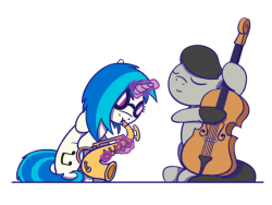 flutterluv: Happy Octavia and Vinyl Appreciation Day.   ^w^