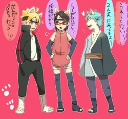 Boruto | 1 | 2 | TwitterAll the credit goes to wonderful Artist