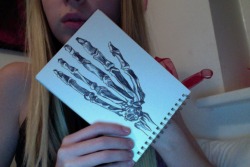 veluet:  basically i spent an hour sketching a skeleton hand