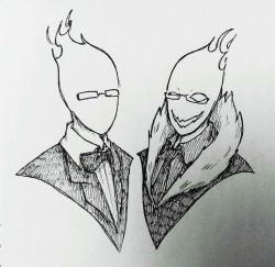 hope87210:  Which kind of grillby do you like, Undertale or Underfell?