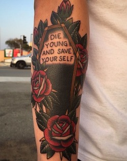 fuckyeahtattoos:  Tattoo by James Carrillo @ Kenny Curtis Tattoos