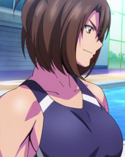 animemangamusclegirls:    Ōshima Yūko from   Keijo!!!!!!!!