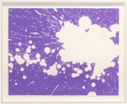 abstracteddistractions:  Andrew Brischler, “Lavendar Splatter,”