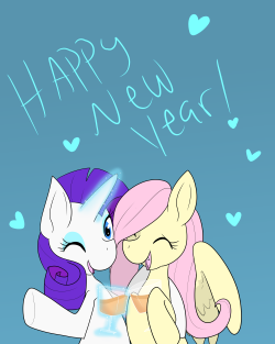 askflarity:  Fluttershy: Happy New Year everyone! Lets start