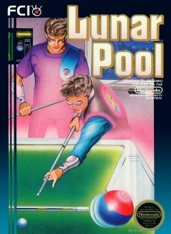 mastersofthe80s:  Lunar Pool (NES, 1987)