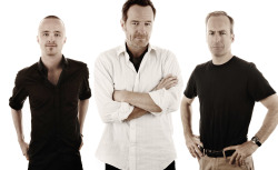 breakingbadfriends:  Aaron Paul, Bryan Cranston and Bob Odenkirk