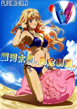 macross macross frontier sheryl nome bikini cleavage swimsuits