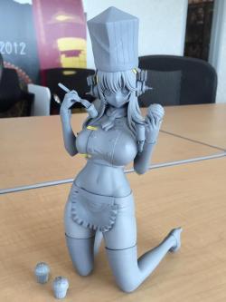 ohnoraptors:  キャラアニさんのパティシエそに子フィギュア監修中です！