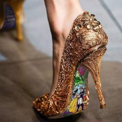 sixpenceee: This Beauty & Beast high heel is everything.