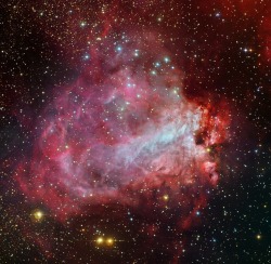 capturingthecosmos:  Star Factory Messier 17 via NASA http://ift.tt/1OKwXfd