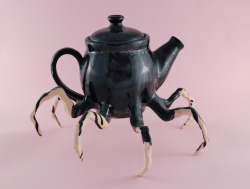 sarahduyer: Spider legs, white stoneware, 2014 Want to own your