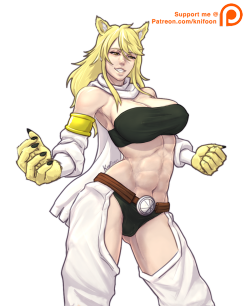 Leone | Akame ga Kill!Colored it! I like how it came out. c:Nude