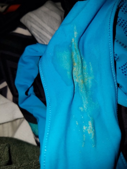 Skiing must gave been good. But it looks like alot more fun was had than skiing. Those panties were completely soaked through. Question i have is what or who’s  juices soaked them? And who skis until 10.30 at night