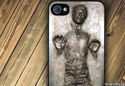 yup-that-exists:  Han Solo Frozen in Carbonite iPhone Case The