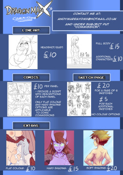 deumosden: ***IMPORTANT*** - contact address is on the chart ^^^^ - email me details of what you have in mind, with references of any characters involved - once details are settled on, I will invoice the asked amount, when paid the sketch will be drafted,