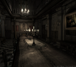 traumaticsherry:  Resident Evil REmake pre-rendered backgrounds