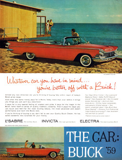 dtxmcclain:  Buick Le Sabre Convertible, 1959