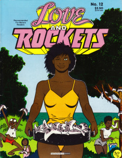 Love and Rockets No. 12 (Fantagraphics, 1985). Cover art by Gilbert