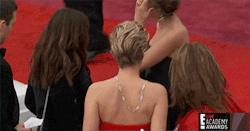 dirtylittledamsel:  Jennifer Lawrence being pulled into hell